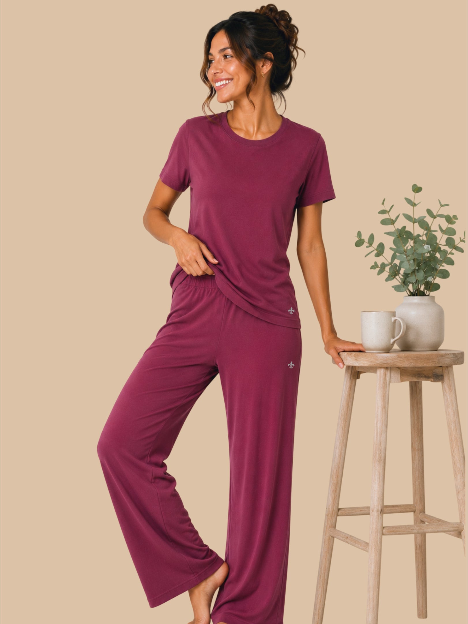 #725 Premium Pyjama Set - Onion - 1 Piece Set