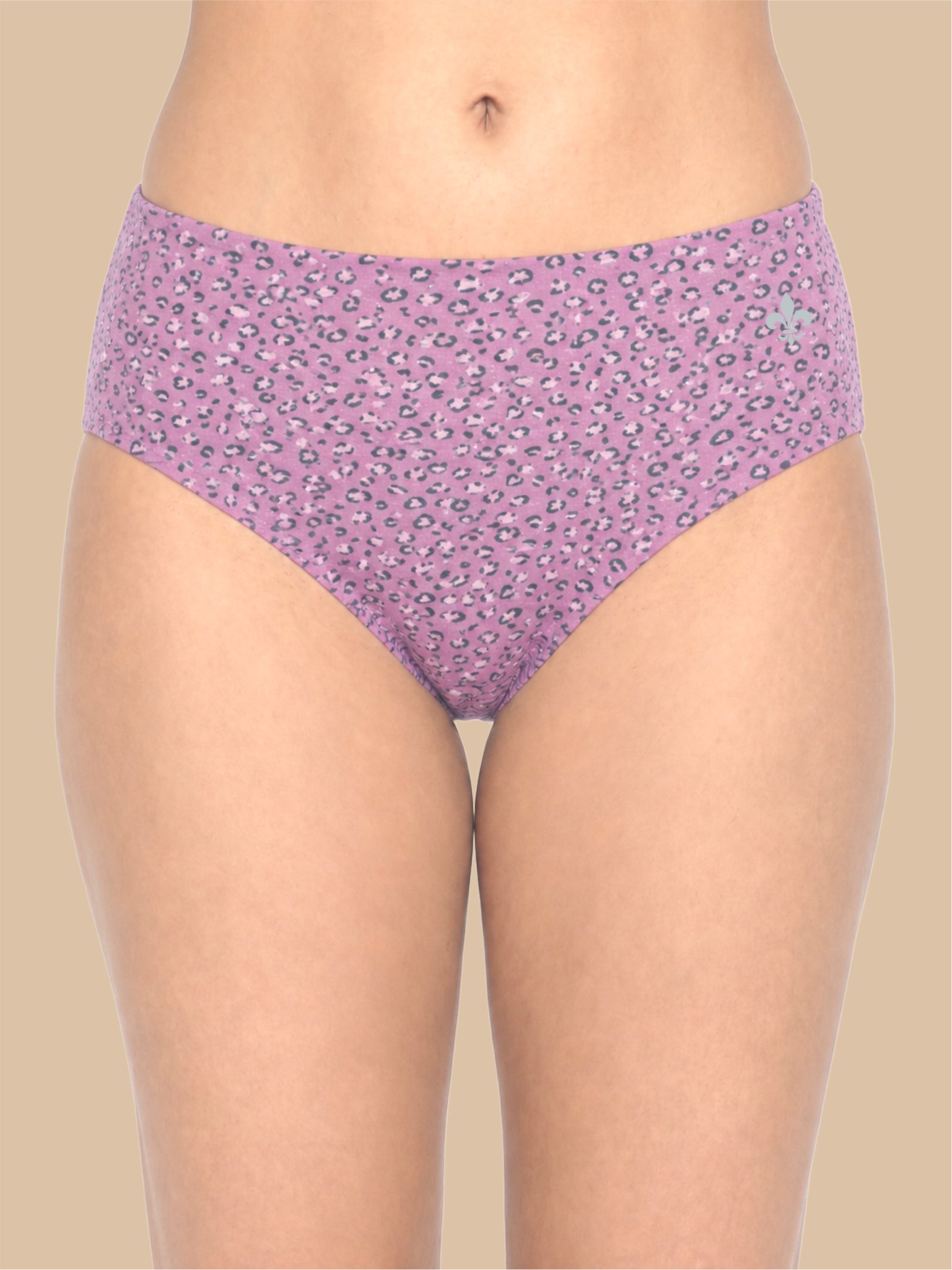 #806 Panties IE High Waist - Royal Blue and Pink - 2 Pcs Pack
