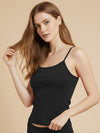 #662 Camisole - Black - Slip - 1 Pcs Pack
