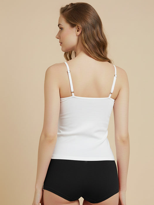 #662 Camisole - Slip - Black and White Combos - 2 Pcs Pack