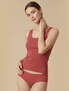 #671 Tank Top - Slip - Coral - 1 Pcs Pack