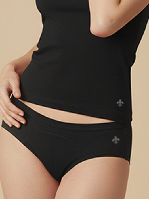 #626 Seamless - Panty - Skin and Black Combos - 2 Pcs Pack