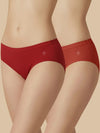 #635 Periods - Panty - Red and Coral Combos - 2 Pcs Pack