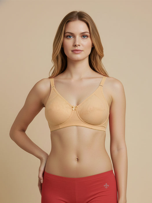 HSB#023 Side Support Bra - Skin - 2 Pcs Pack