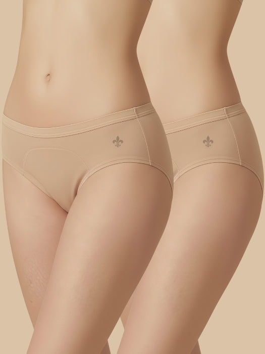 #635 Periods - Panty - Skin and Skin - 2 Pcs Pack